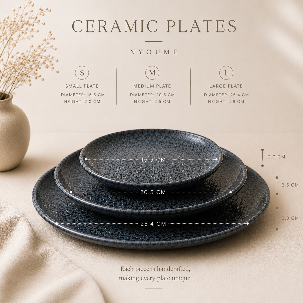 NOMA — Ceramic Plates