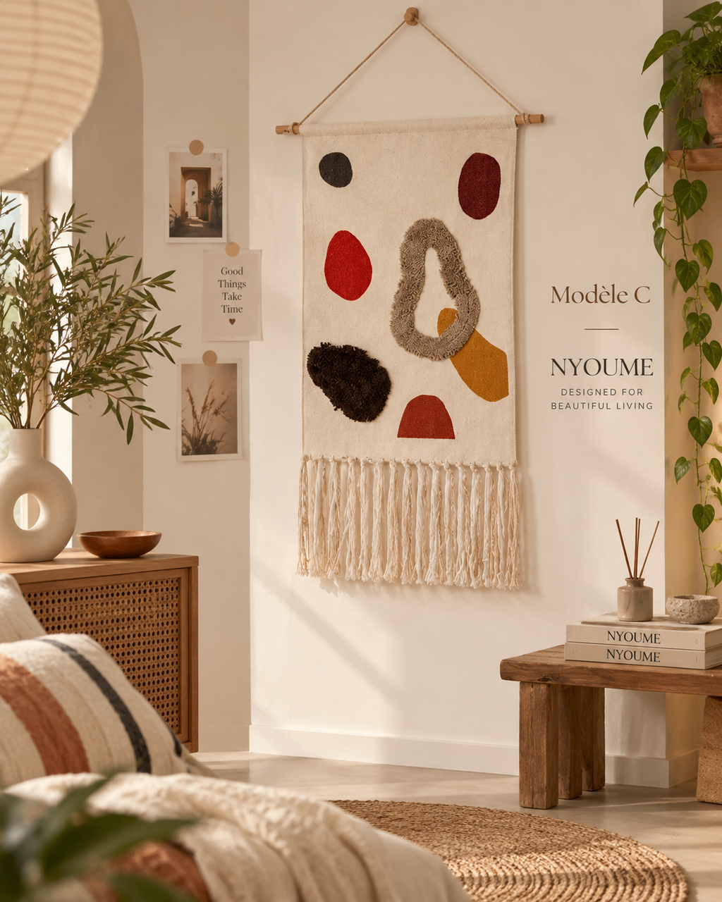 ZAYA — Hand-Woven Wall Tapestry