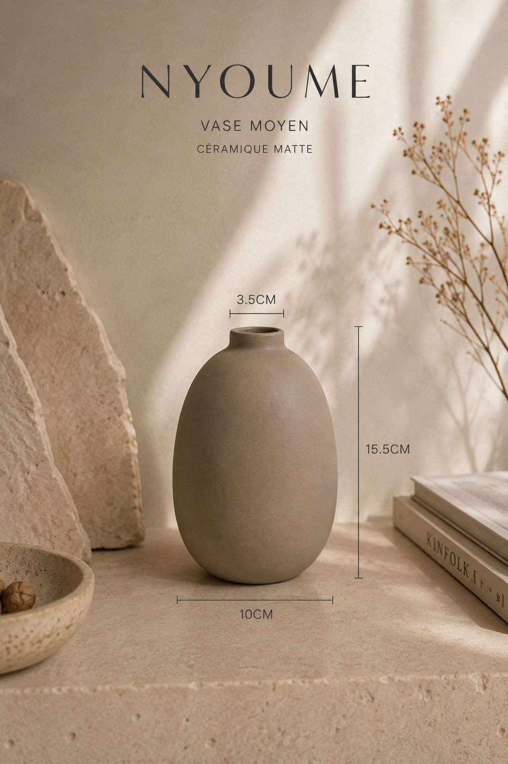 Sora — Sculptural Ceramic Vase