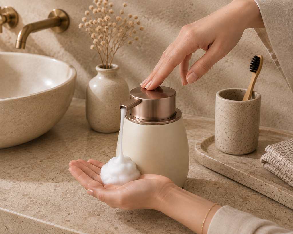 Marea – Ceramic Soap Dispenser