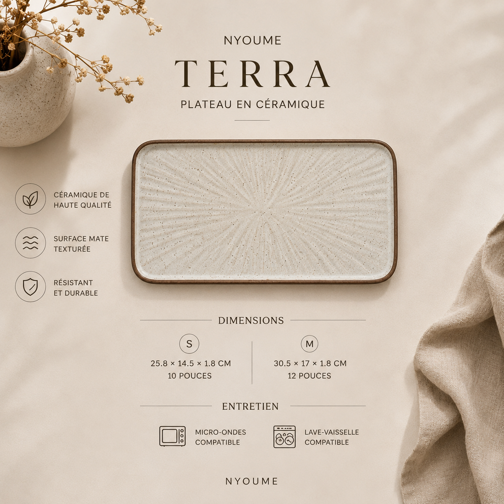 Terra — Ceramic Serving Tray