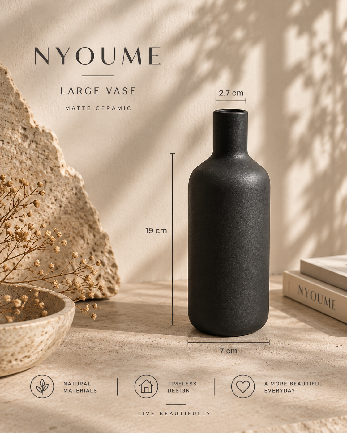 Sora — Sculptural Ceramic Vase