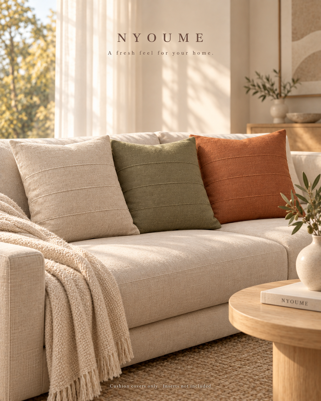 Alma — Textured Cushion Cover