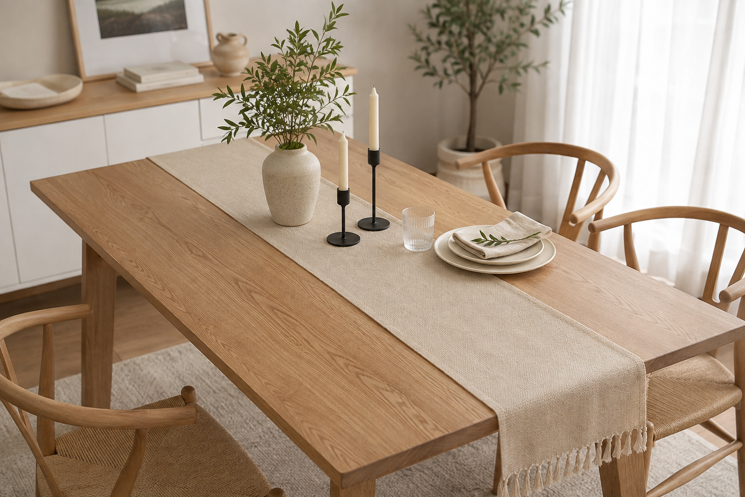 Linea — Textured Table Runner