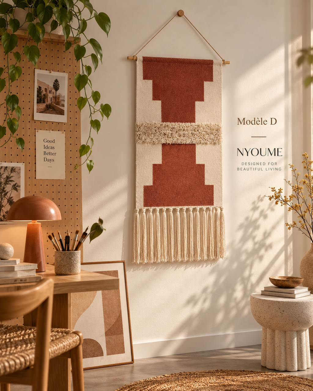 ZAYA — Hand-Woven Wall Tapestry
