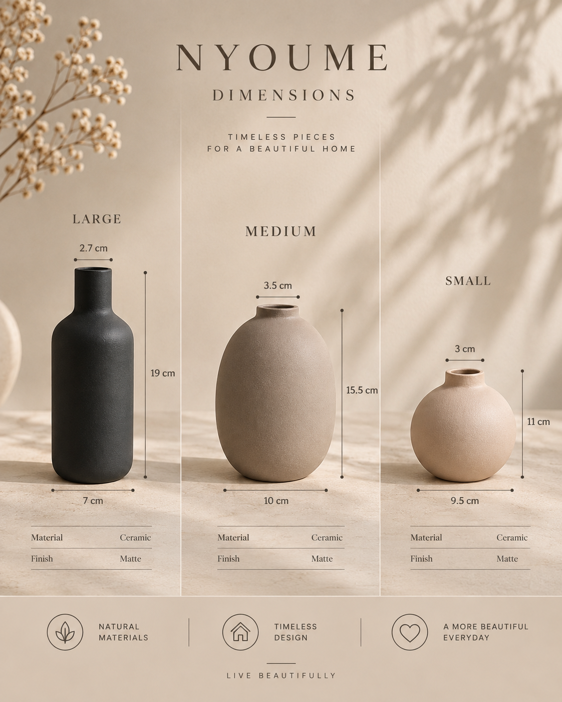 Sora — Sculptural Ceramic Vase