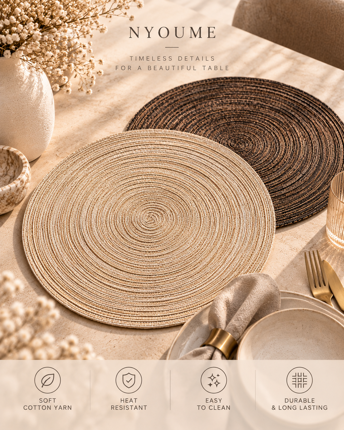 Mira – Cotton Placemat