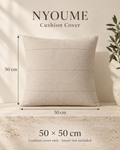 Alma textured cushion cover by NYOUME