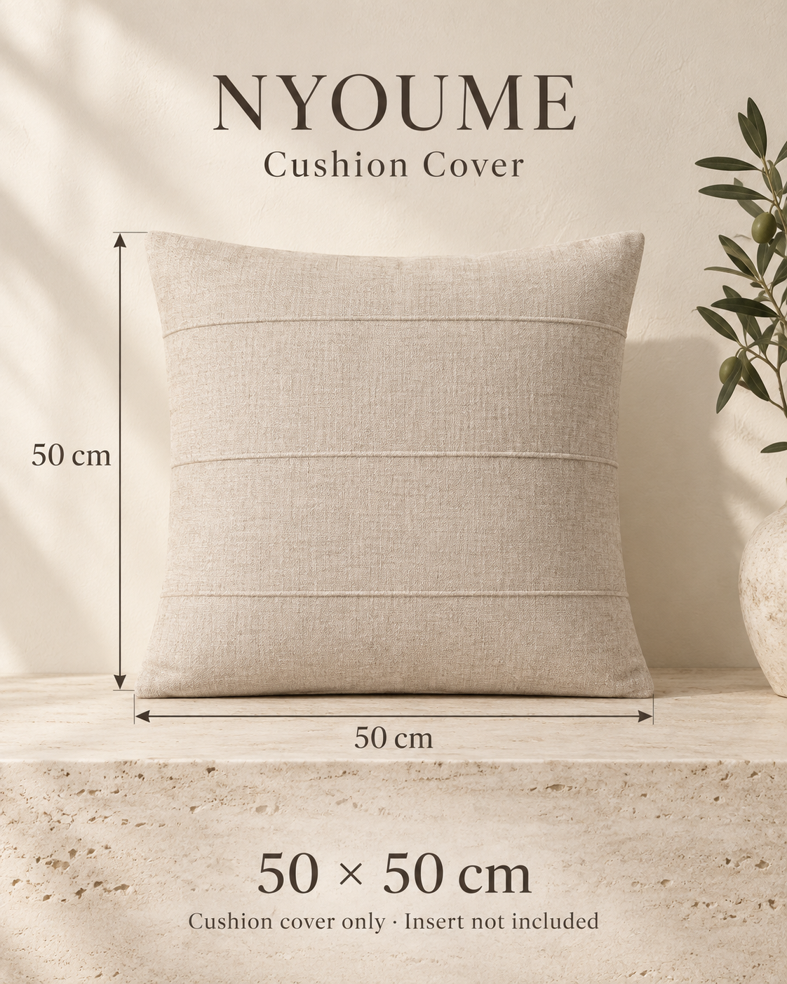 Alma — Textured Cushion Cover