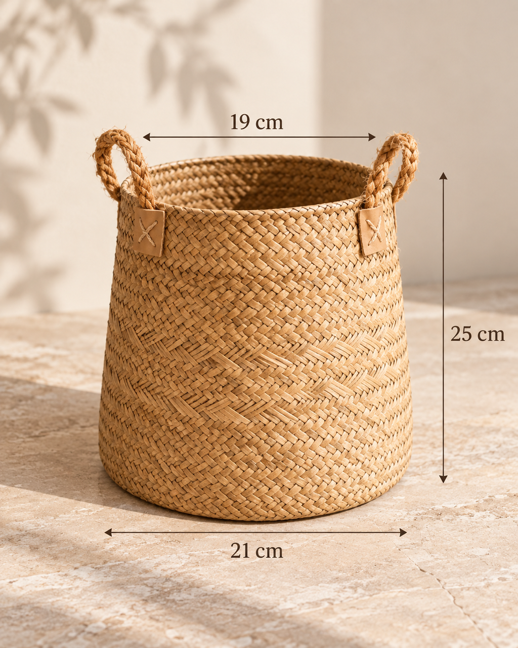 Olia – Natural Woven Storage Basket