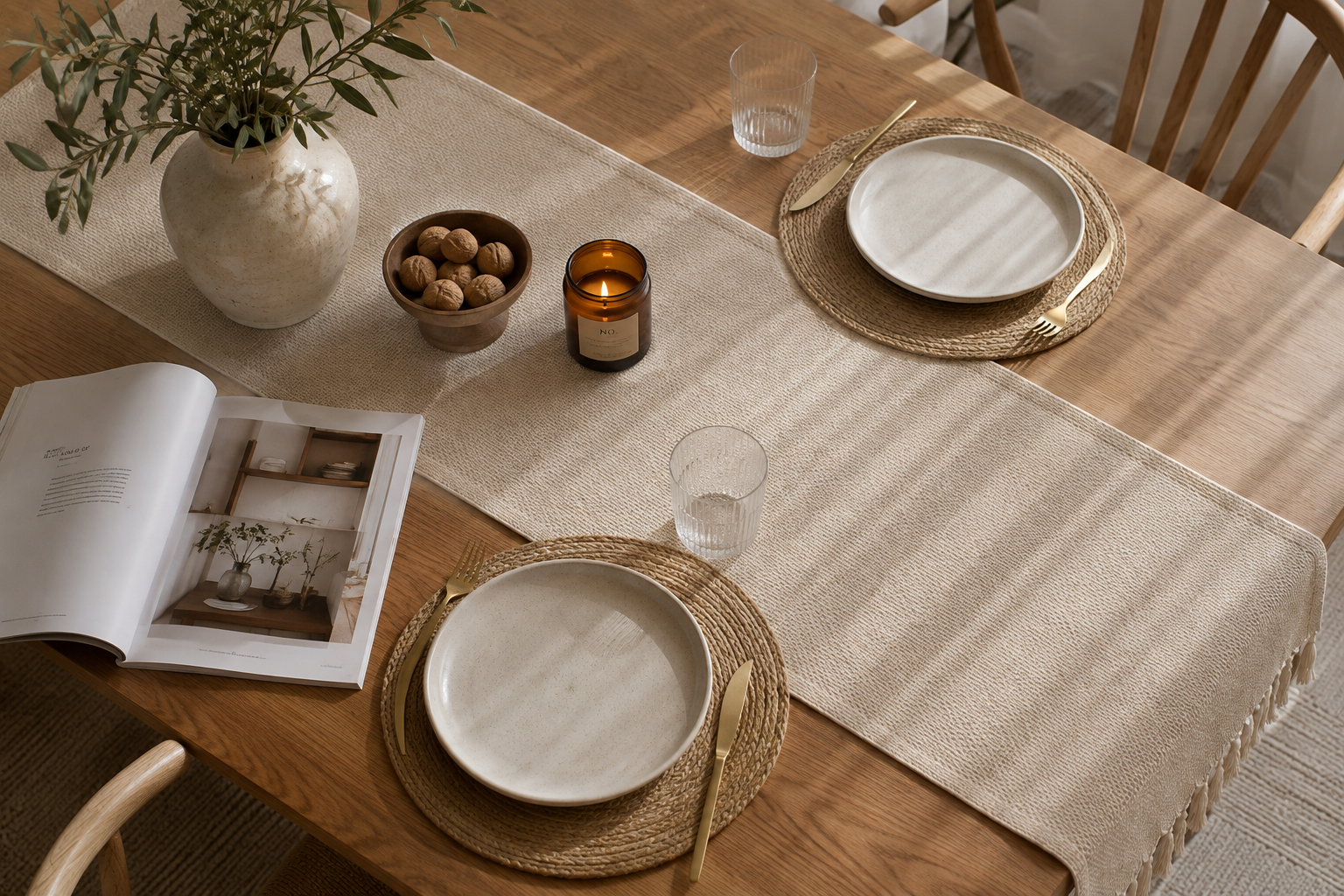 Linea — Textured Table Runner