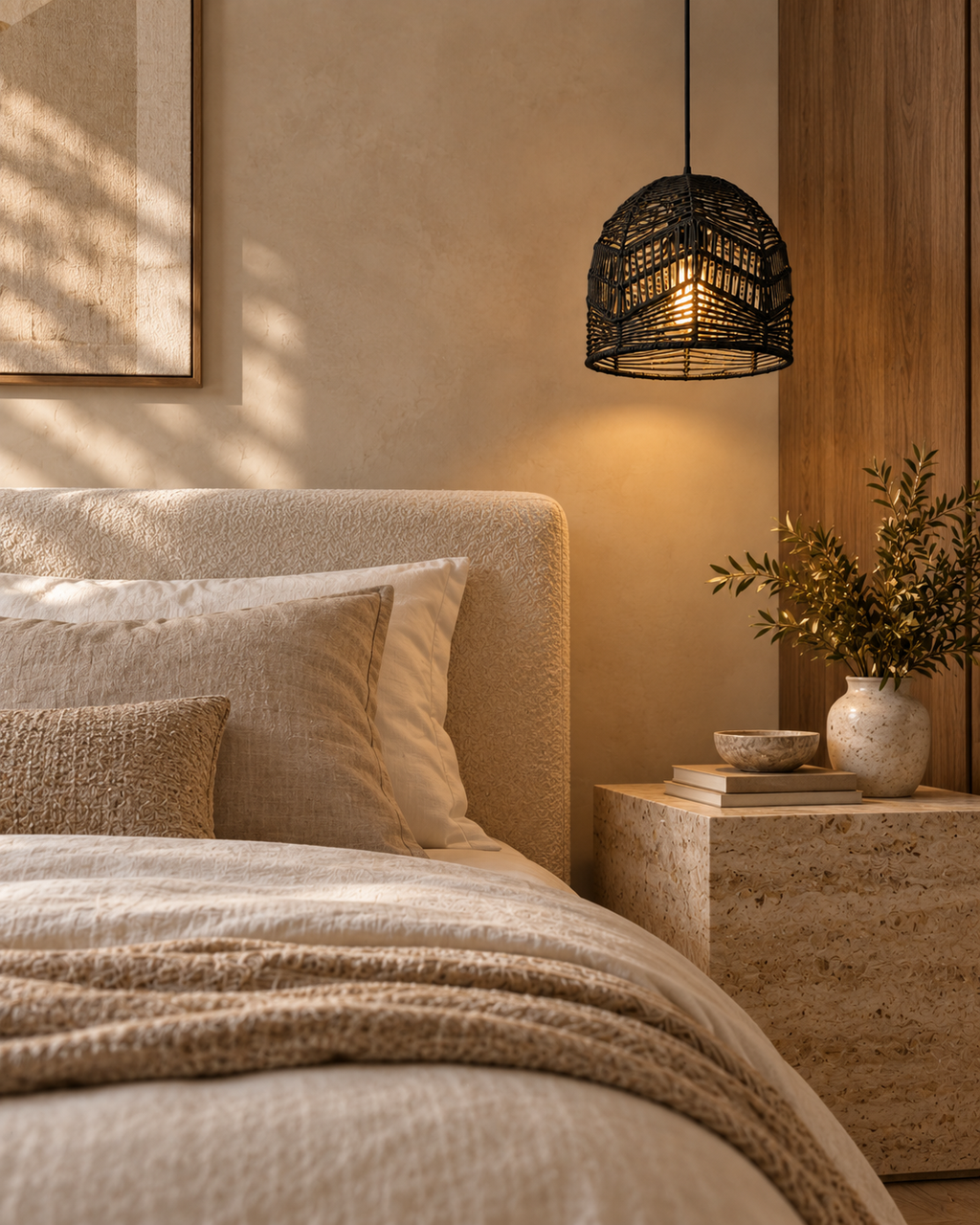 Soléa Hand-Woven Paper Rope Lampshade