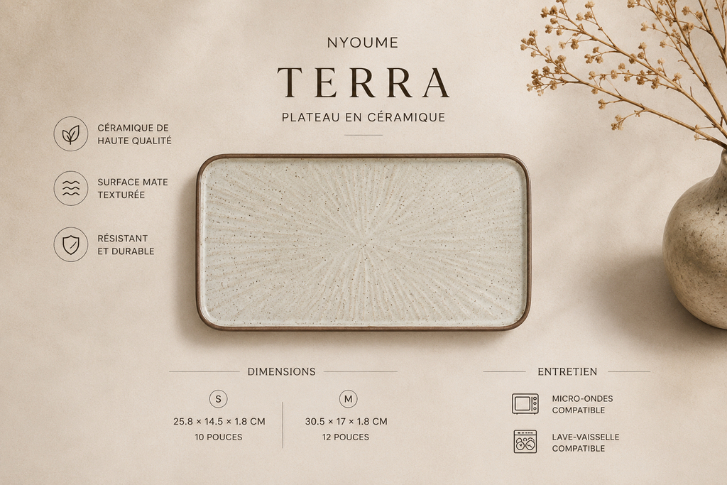 Terra — Ceramic Serving Tray