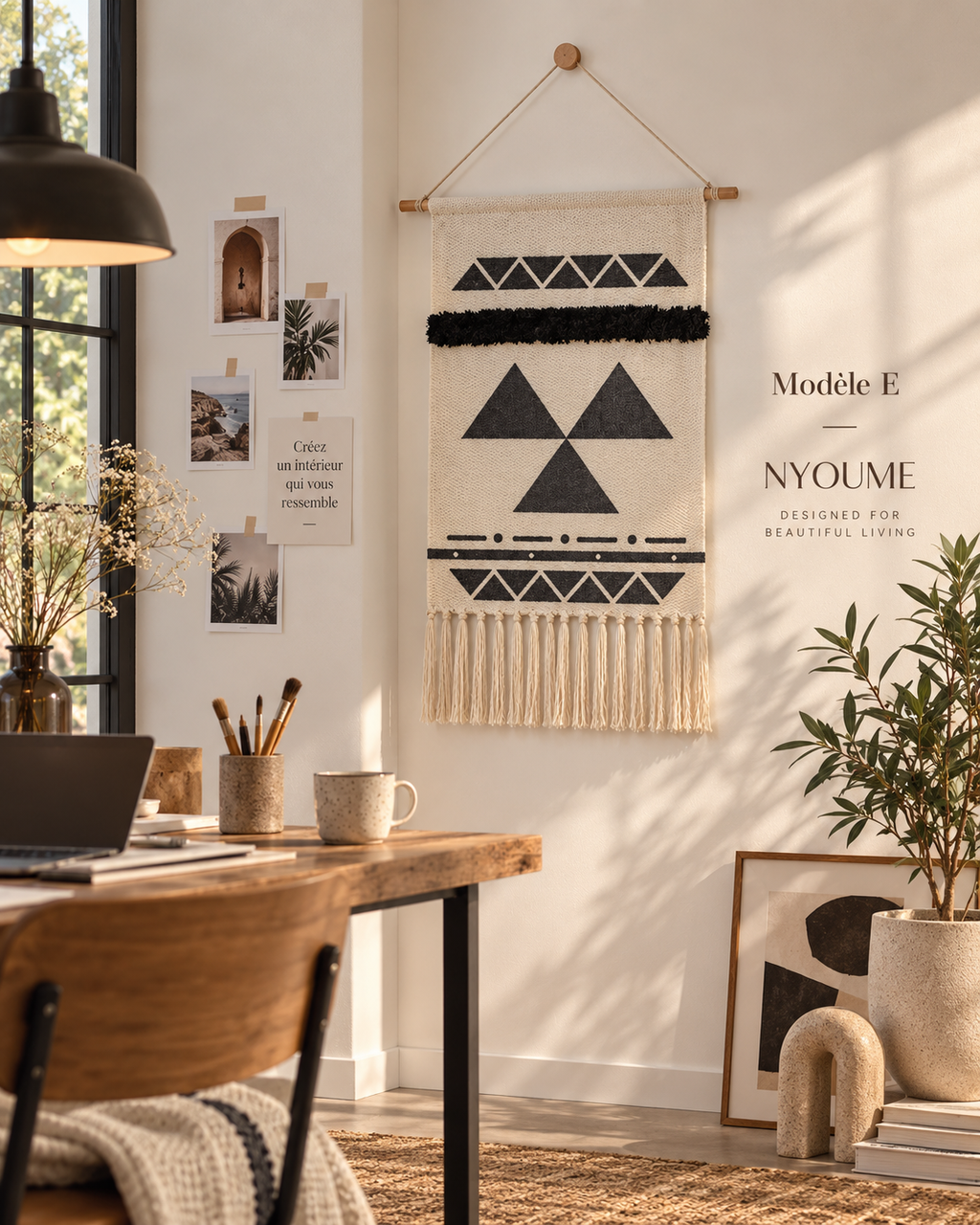 ZAYA — Hand-Woven Wall Tapestry