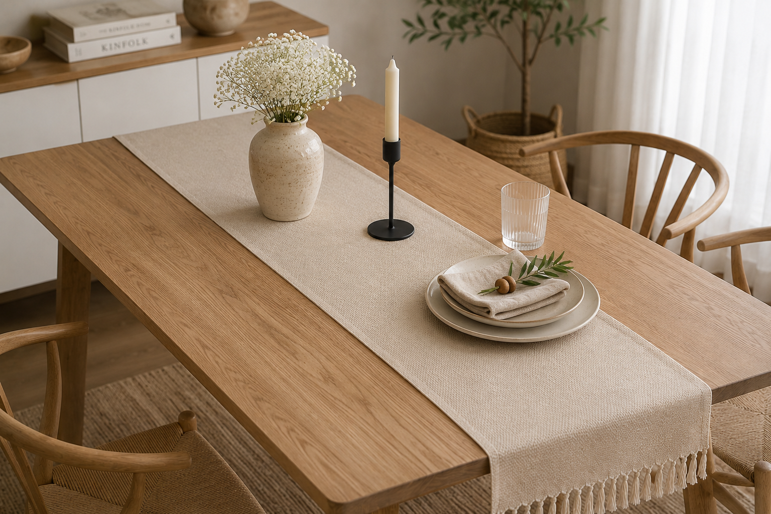Linea — Textured Table Runner
