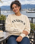 Mood Sweatshirt – Anxious, Overthinker, Worrier, Tired