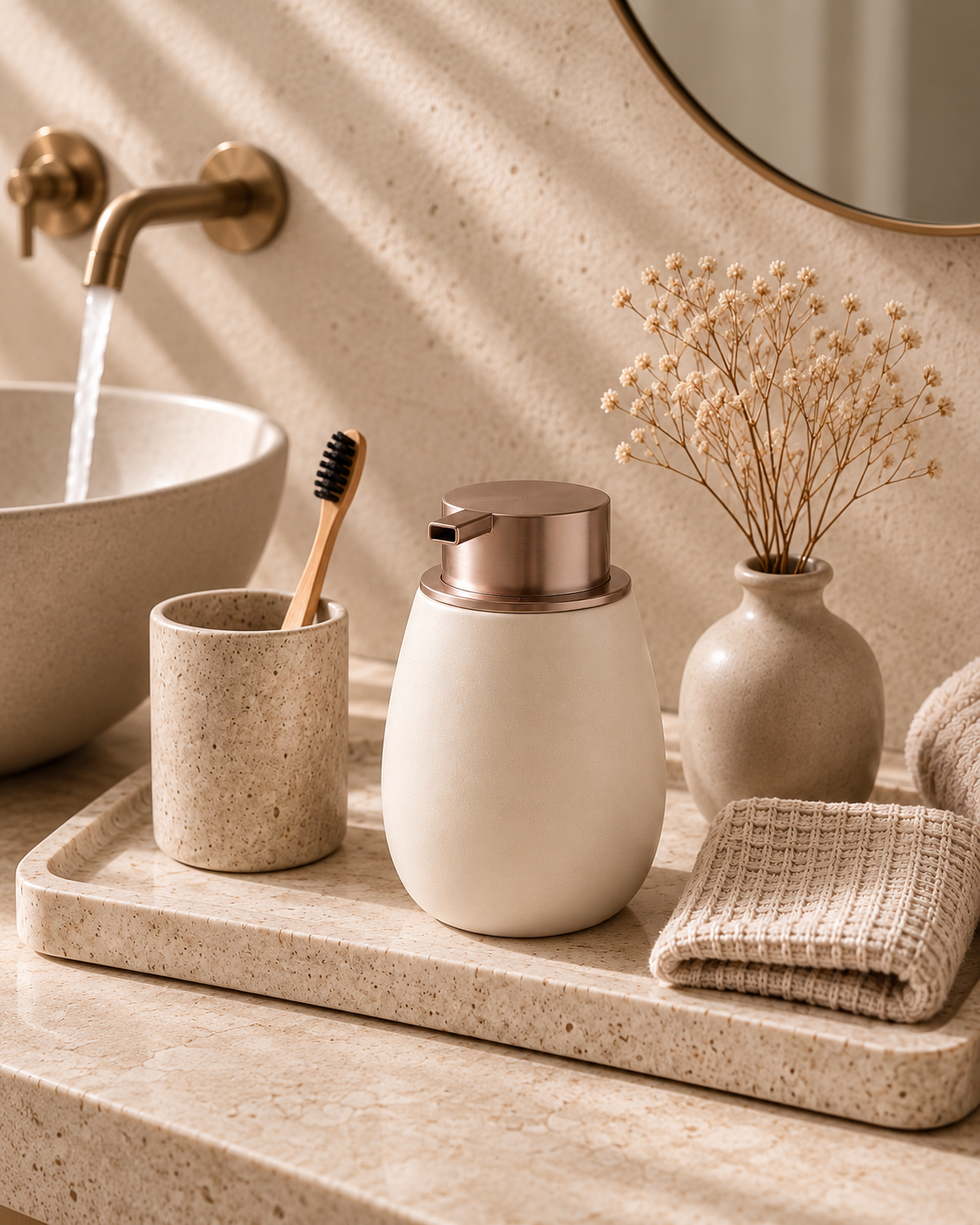 Marea – Ceramic Soap Dispenser