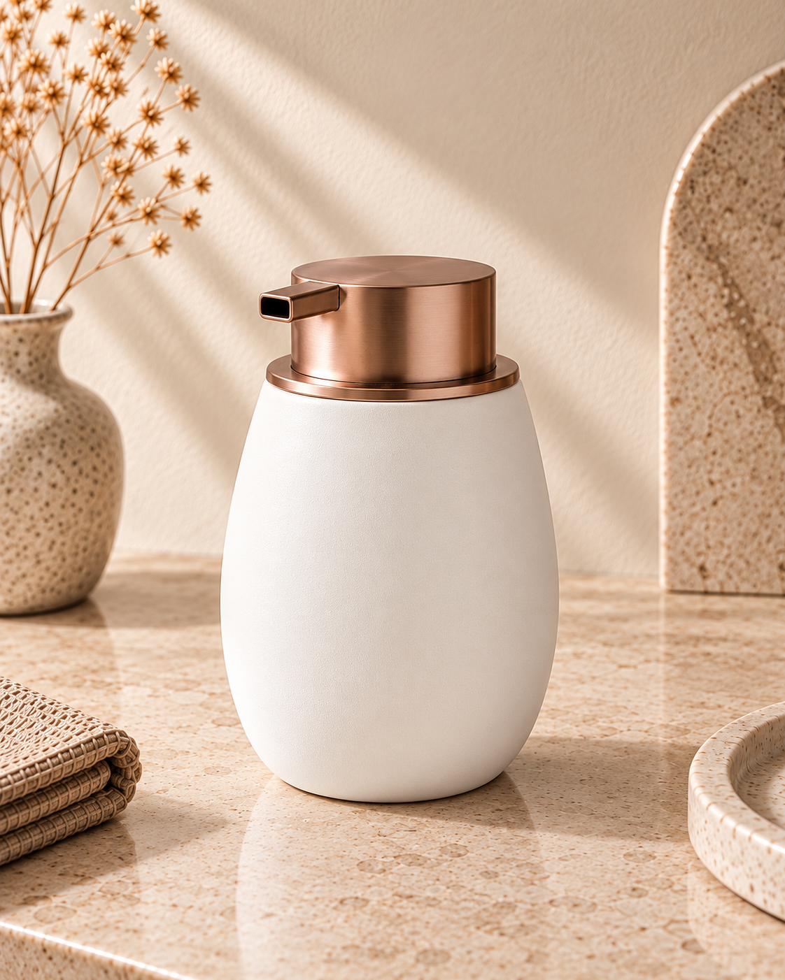 Marea — Ceramic Soap Dispenser